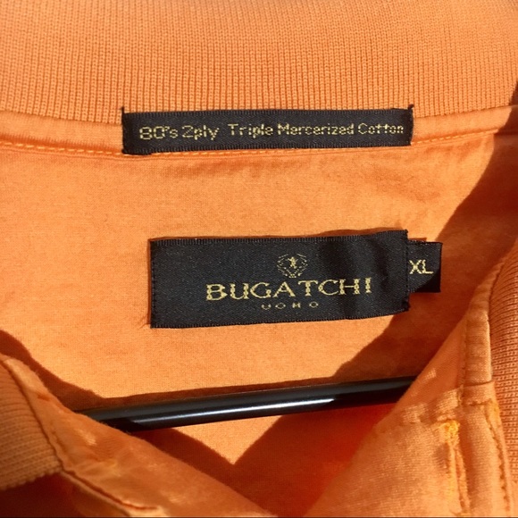 Bugatchi 80’s 2ply Triple Mercerized Cotton Polo - Picture 4 of 5